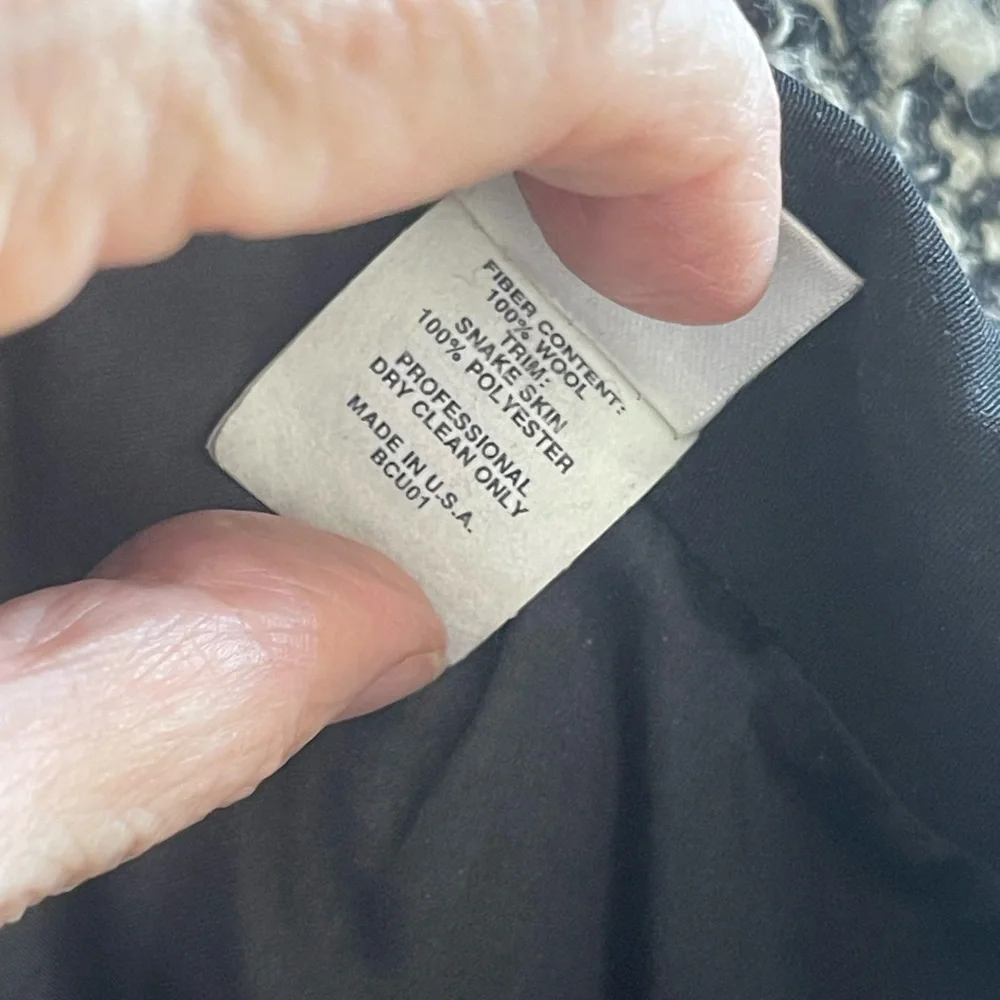 VINTAGE RICHARD TYLER SKIRT - Picture 9 of 10